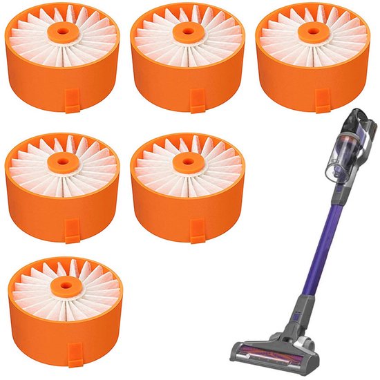 6 Teiliger Filter Waschbar Und Wiederverwendbar Ersatzteilset Staubsaugerfilter Passend Für Black + Decker Powerseries Extreme Stielstaubsauger S