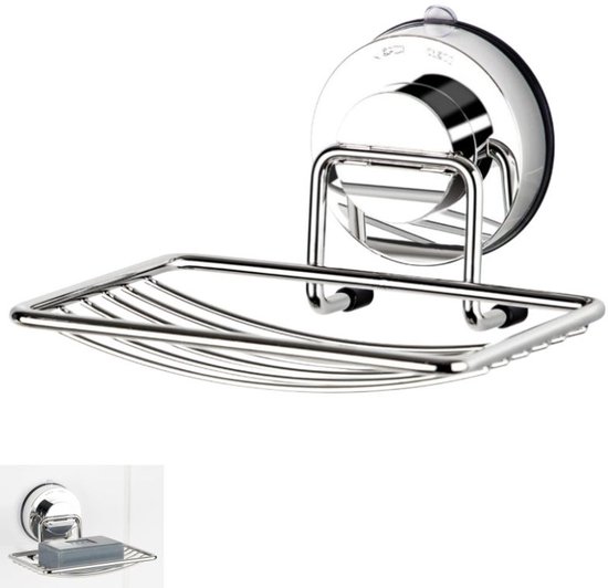 Seifenhalter Seifenschale Aus Metall Ohne Bohren Wandmontage Für Badezimmer Und Toiletten Silber 13 X 9 Cm