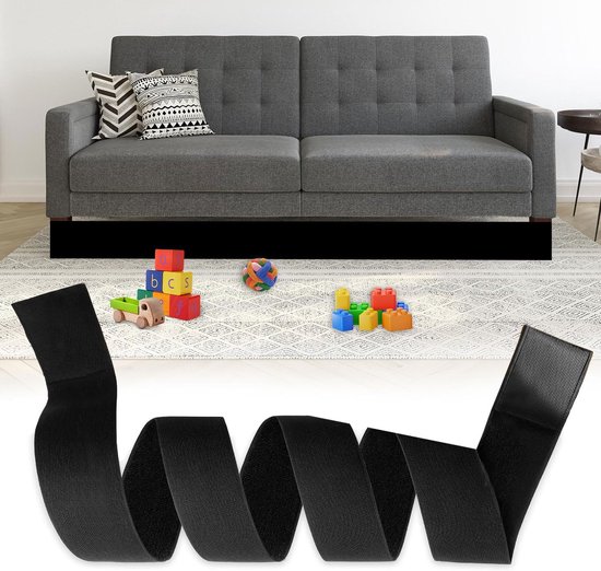 Ein Sofastopper Mit Den Maßen 7,5 Cm 2,75 M, Verstellbar Und Flexibel, Für Haustiere Und Kinderspielzeug, Passt Auf Verschiedene Möbelbeine.