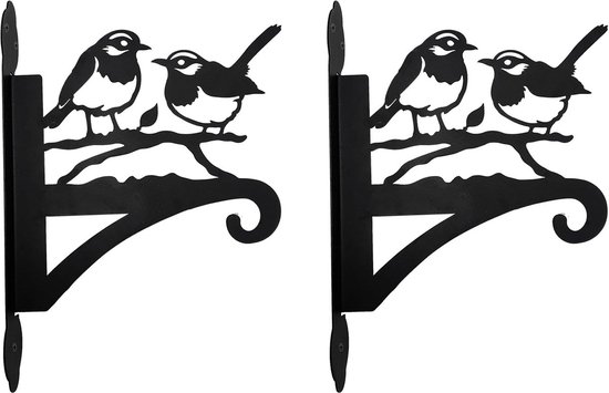 Pflanzenhaken – 2 Stück – Blumenhaken – Pflanzenhaken – Pflanzenhänger – Hängekorbhalterungen – Wandhaken – Hängekorbhalter – Vogelfutterhaus Für Draußen