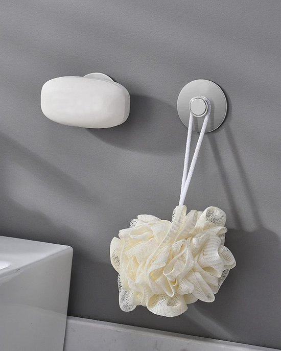 2 Magnetische Seifenhalter Für Seifenstücke, Seifenhalter Aus Edelstahl Für Duschwand Und Küche/badezimmer, Leicht Zu Reinigen, Selbstentleerend