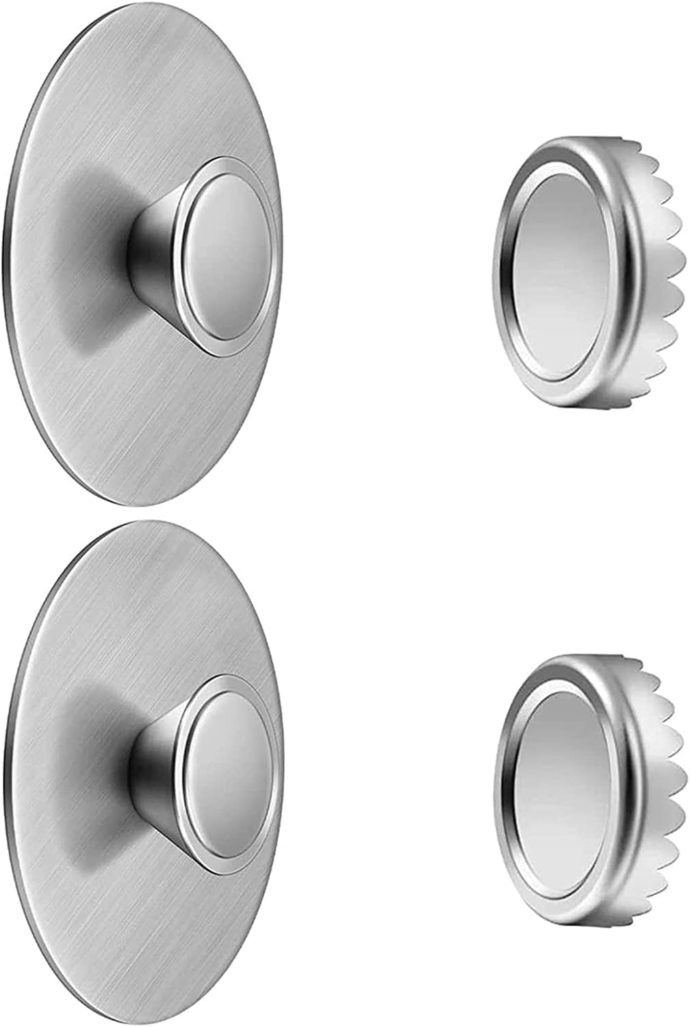 Magnetische Seifenhalter Für Seifenstücke, Seifenhalter Aus Edelstahl Für Duschwand Und Küche/badezimmer, Leicht Zu Reinigen, Selbstentleerend (silber)