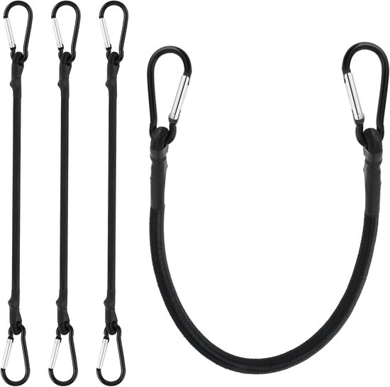 Elastisches Bungee Seil Mit Karabinerhaken Für Camping, Gepäck Und Outdoor Aktivitäten Gummispanner Und Expander Für Sicheren Transport