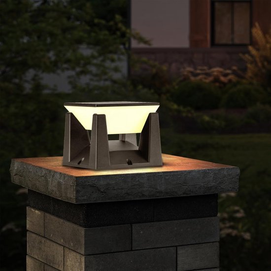 Solarbetriebene Außenstraßenleuchte, Die Sich Automatisch Von Sonnenuntergang Bis Sonnenaufgang Einschaltet, Wasserdicht (ip65), 13,5 Cm Lang, 30