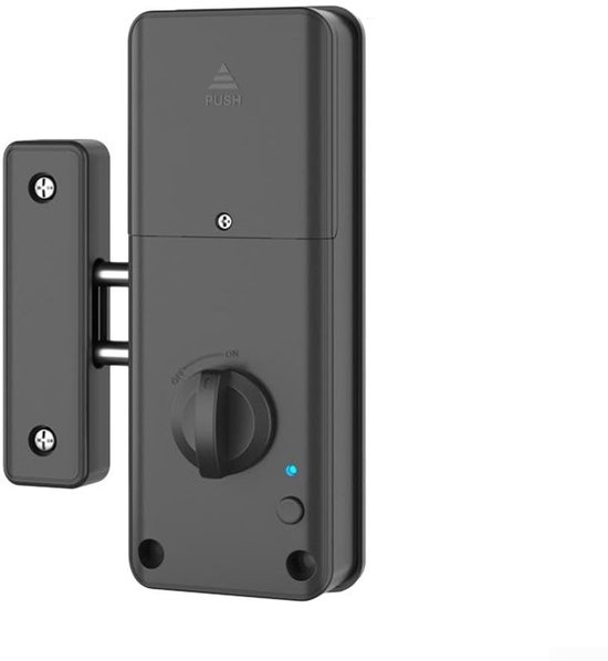 Allecto Elektrisch Intelligentes Türschloss Unsichtbares Türschloss