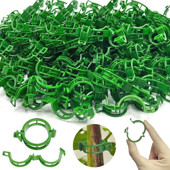 250 Tomatenclips Kunststoff Pflanzenclips Zum Befestigen Von Ranken Und Pflanzen