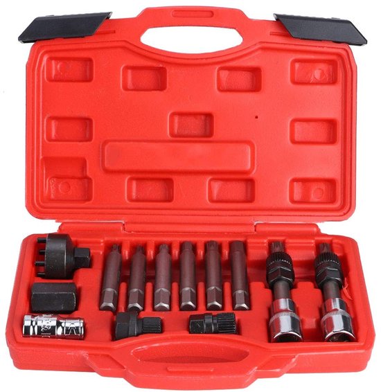 Shopcentral 13 Teiliger Steckschlüsselsatz Lichtmaschinen Reparaturset Robust Und Multifunktional Inklusive Transportbox Für Die Autowartung ...