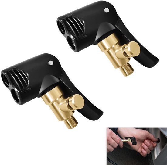 Reifenventiladapter Schrader Und Presta Praktisch Zum Schnellen Aufpumpen 2 Stück Für Auto Und Fahrrad Für Verschiedene Fahrzeuge.