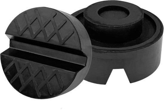 Mttproducts Gummiauflagen Für Wagenheber Universelle Wagenheberauflagen Für Fahrzeuge 65 Mm, Schwarz Hochwertige Gummiauflagen Für Pkw 2 Stück