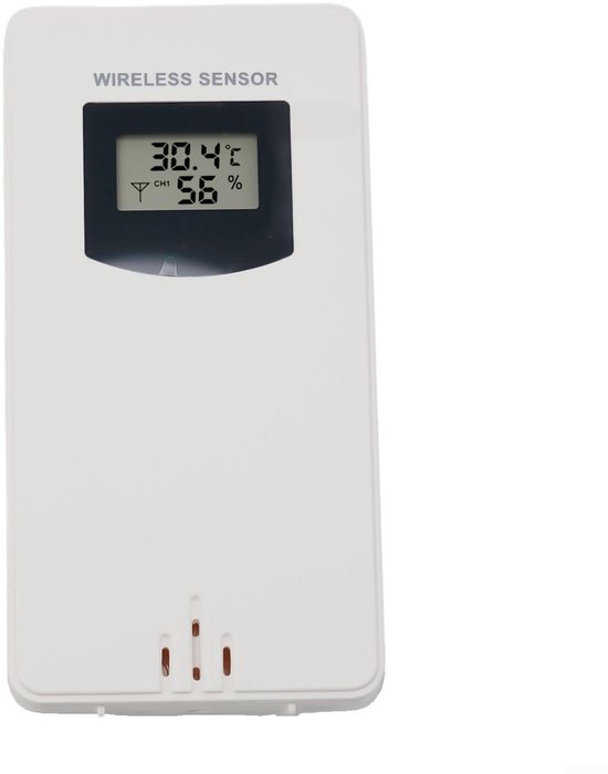Sphproducts Kabelloser Außensensor Zubehör Für Wetterstationen Einfache Bedienung Für Den Innen Und Außenbereich Wettersensor Für Wetterstationen