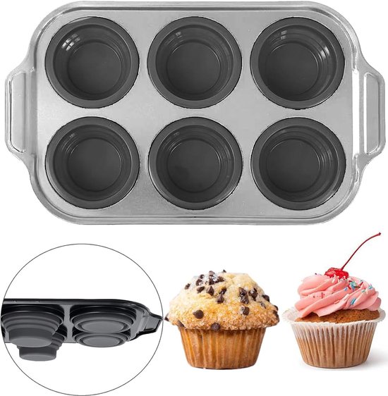 Verbesserte Muffinform Silikon Langlebig 1 Stück