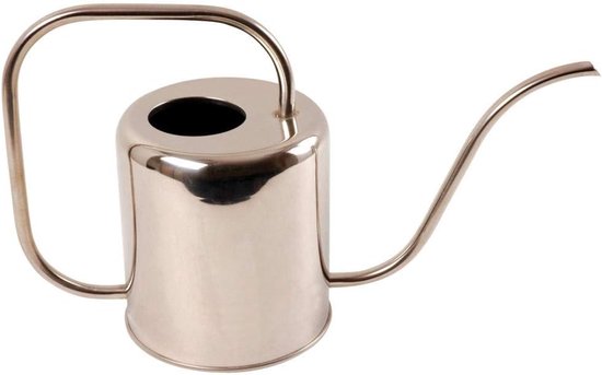 Verchromte Gießkanne 1,5 Liter Schlankes Design Für Effizientes Gießen