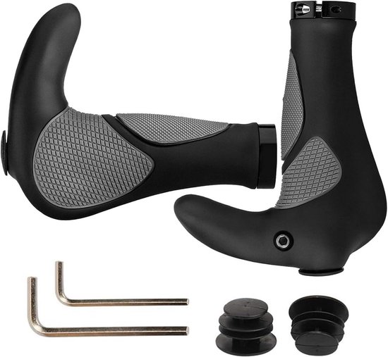 Ergonomische Fahrradlenkergriffe Für Mountainbike Und Citybike Rutschfestes Gummi