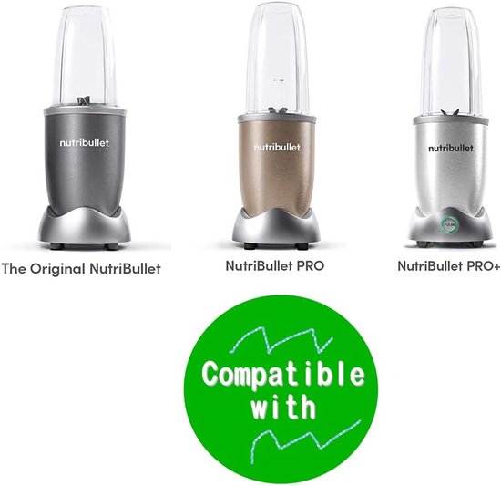Ersatzbecher Für Entsafter Und Mixer Kleiner Becher 1 Stück, Passend Für Nutribullet Ersatzteile, 18 Oz Mixbecher, Passend Für Nutribullet 600 W