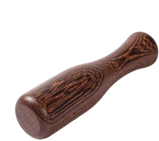 Sauerkrautstampfer Aus Holz Küchenhelfer Lebensmittelzubereitung Ergonomischer Griff 16,5 Cm Holzfarbe