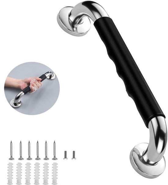 Haltegriff Für Badewanne Und Dusche – 30 Cm Rutschfester Duschhaltegriff – Sicherheitshaltegriff Speziell Für Senioren – Für Badewanne, Dusche, Badezimmer Und Toilette