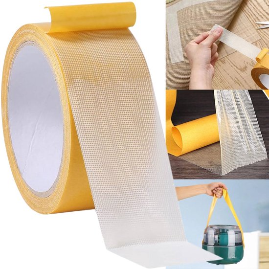 2 Stück Teppichklebeband 3 Cm X 20 M Doppelseitiges Bodenklebeband Universal Doppelseitiges Teppichklebeband Doppelseitiges Textilklebeband Extra