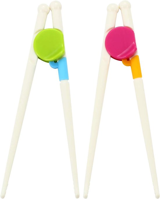 2er Pack Übungs Essstäbchen, Für Kinder Und Erwachsene Zum Erlernen Des Umgangs Mit Essstäbchen.