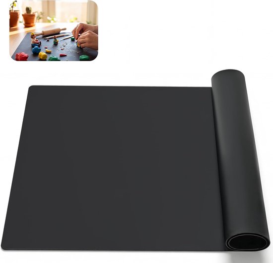 Große Silikon Bastelmatte Auch Als Schreibtischunterlage Verwendbar Für Schmuckherstellung, Arbeiten Mit Epoxidharz, Malen, Scrapbooking U. V. M.