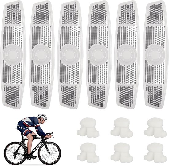 6 Fahrradreflektoren Für Hohe Sichtbarkeit, Speichenreflektoren Und Katzenaugen Für Sicheres Radfahren Bei Nacht, Für Mountainbikes Und Kinder