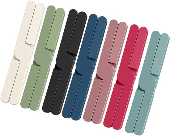 7 Teiliges Set Untersetzer Topfuntersetzer 7 Farben 20 X 3,2 X 1,1 Cm Tpr Tisch Und Glasuntersetzer Topflappen Untersetzer Faltbare Platzsets Hit