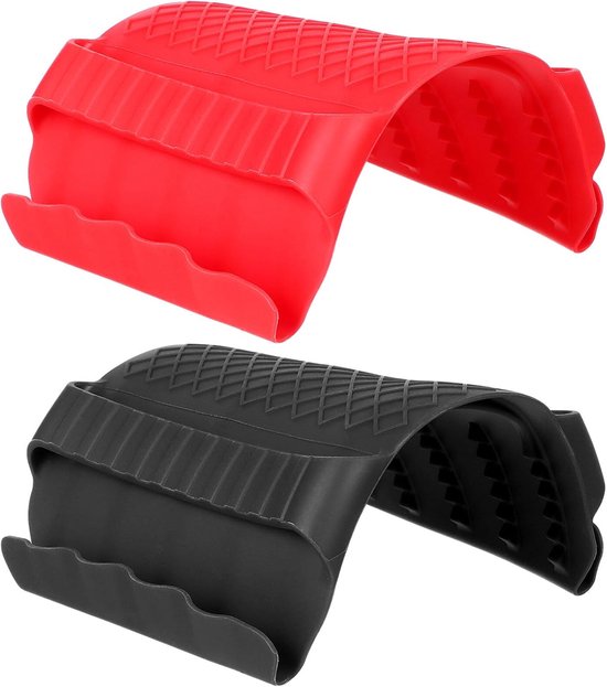 Stück Multifunktionale Küchenhandschuhe Mini Ofenhandschuhe Silikon Fingerschutzclips Zum Gemüseschneiden Hitzeisolierende Handschuhe Küchenhelfe
