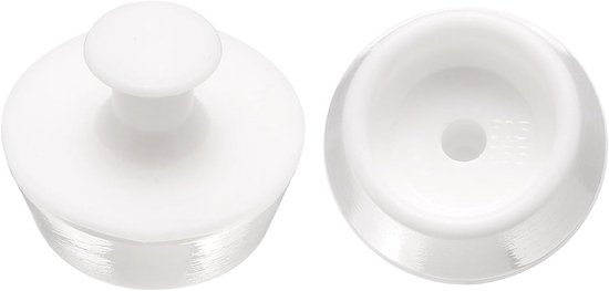 2 Teiliges Set Abflussstopfen Silikon Badewannenstopfen Badezimmer Abflussstopfen Mit Griff Für Küchenabflüsse Von 2,8 Bis 2,9 Cm Für Waschküchen
