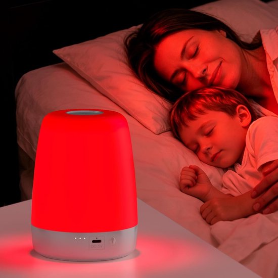 Rotlicht Nachtlicht Für Babys: Reines, Natürliches Melatonin Booster (670 Nm) Für Kinder Und Mütter Rotlichtlampe Als Einschlafhilfe Für Tieferen