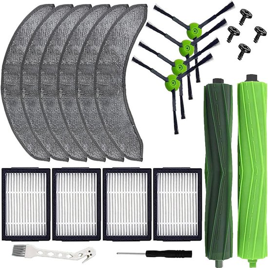 Für Den Roomba Combo J7+/plus Filter, Das Hauptbürstenzubehör Und Das J7 Seitenbürsten Verbrauchsmaterialset.