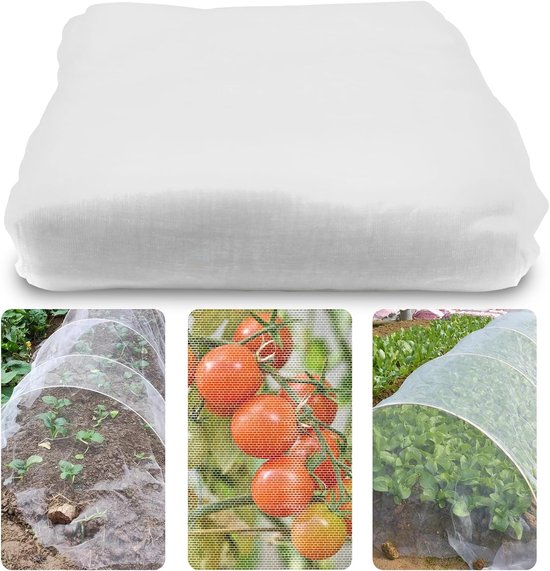 Feinmaschiges Insektennetz Für Garten Und Pflanzen 3 X 6 M