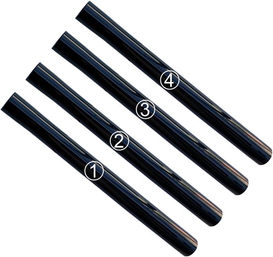 4er Pack Staubsauger Verlängerungsstangen 32 Mm Universal Für Werkstattsauger Und Staubsauger