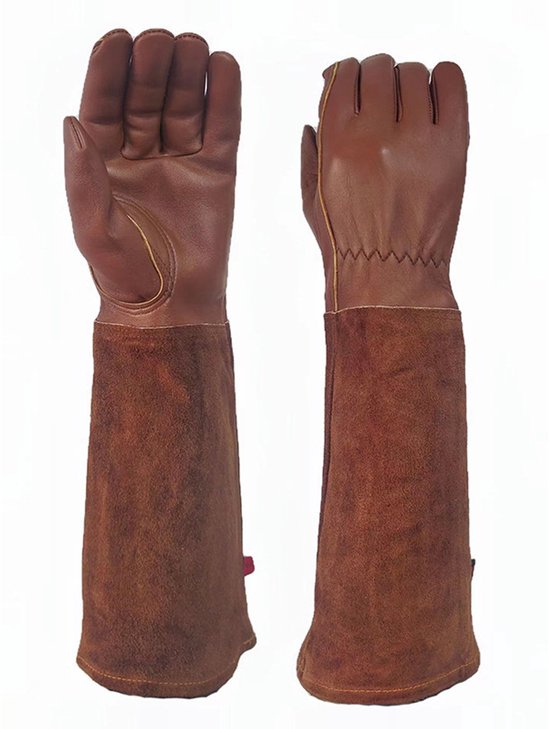 Gartenhandschuhe Durchstichfeste Handschuhe Schaffell 42 X 11,5 X 2,5 Cm Zum Schneiden Und Beschneiden Im Garten Für Gartenliebhaber, Floristen