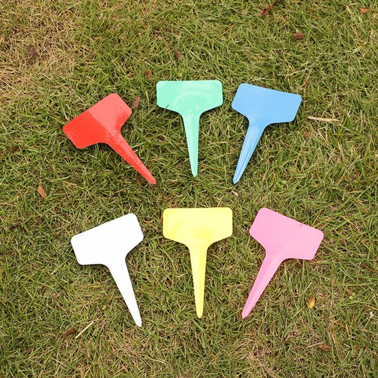 120 Geformte Pflanzenetiketten, Gartenstecker Zur Pflanzenidentifizierung, Für Den Innen Und Außenbereich, Für Blumen, Kräuter Und Gemüse.