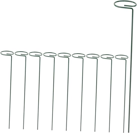 Rankgitter Gartenpflanzenstütze Stabile Eisenkonstruktion 30 Cm Hoch Grün