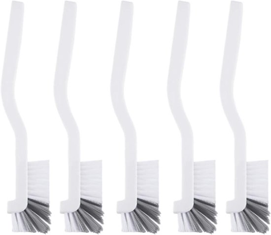 Gebogenes Reinigungsbürsten Set, 5 Teilig, Für Die Effektive Reinigung Von Flaschen, Gläsern Und Fenstern