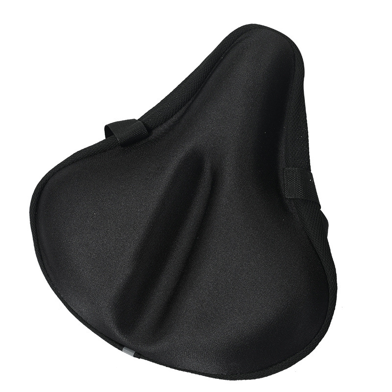 Sitzkissen Für Heimtrainer – 27 X 25 Cm Gel-sattelbezug Für Breite Fahrradsättel, Komfortabel Für Frauen, Spinning-bike, Indoor-cycling