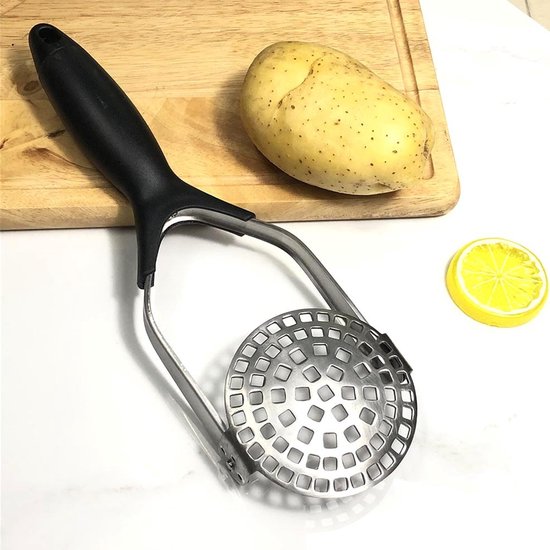 Kartoffelstampfer Kartoffelstampfer Aus Edelstahl Kartoffelpresse Kartoffelstampfer Für Kartoffelpüree, Gemüsebrei, Gemüse Und Fruchtpüree Kartof