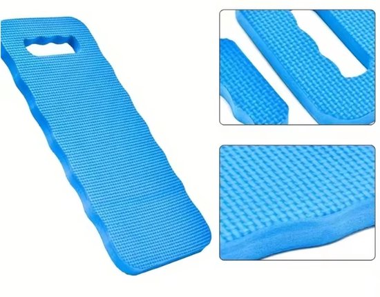 Komfort Knieschoner Blau Ergonomisch & Rutschfest Wasserdicht Und Leicht 39 X 17 X 1,6 Cm Für Gartenarbeit, Heimwerken & Hausarbeiten