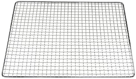 Grillrost Fleischgrillgitter Grillen Im Freien Verzinktes Eisen 50 X 30 Cm Silberweiß