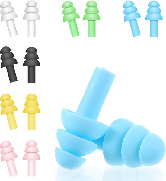 Kleine Ohrstöpsel Zum Schlafen 6 Paar Wiederverwendbare Gummi Ohrstöpsel Für Kleine Gehörgänge Lärmreduzierung Für Frauen Und Männer Zum Schlafen
