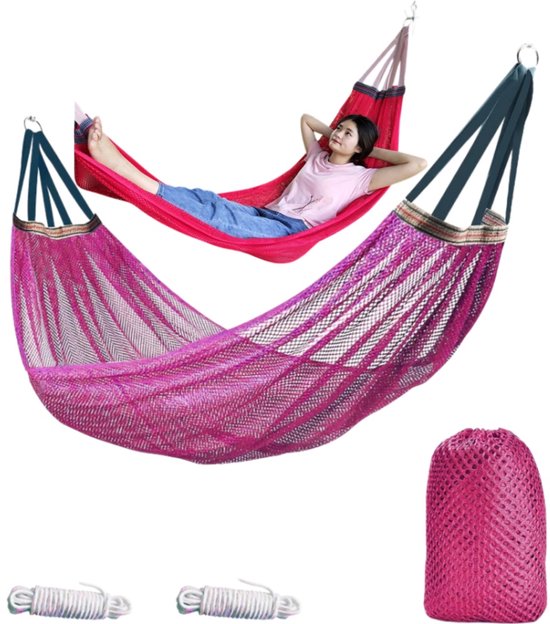 1 Stück Atmungsaktive Outdoor Netzhängematte Stabile Belastbarkeit Entspannungsliege Terrassenbett 260 X 130 Cm Für Entspannung Und Freizeit Im I