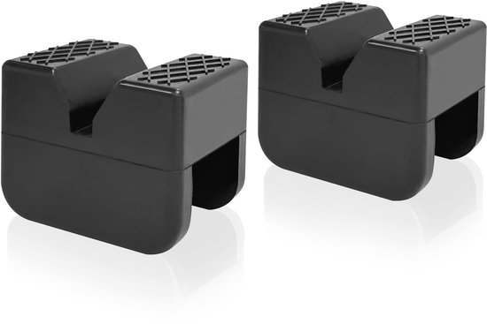 Wagenheberständer, Universeller Gummiadapter Für Wagenheberständer, Schweißnahtschutz Für Schienen, 2er Pack