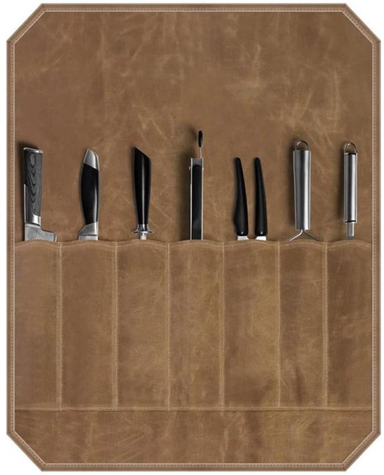 Messertasche Mit Rollkoffer Messerkoffer Für 12 Messer Küchenset Messertasche Mit Rollkoffer Tragbare Messertasche Messer Nicht Enthalten (55 X