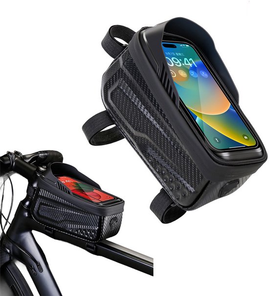 Wasserdichte Fahrradtasche Mit Touchscreen Rahmentasche Fahrradtaschen Handyhalterung Fürs Fahrrad Wasserdicht Rahmentasche Stauraum Rahmentasche