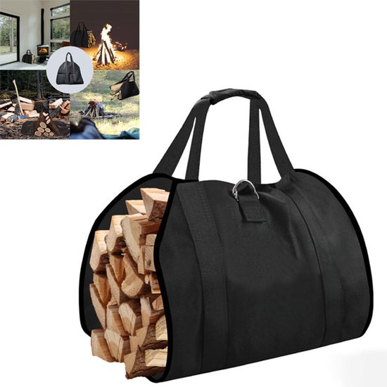 Brennholz Tragetasche Camping Holztasche Brennholz Aufbewahrungstasche Aus Canvas 87 X 48 X 1 Cm Zum Transportieren Von Brennholz Im Freien, Zur