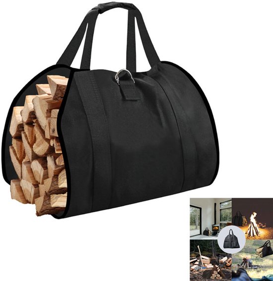 Brennholz Tragetasche Camping Holztasche Brennholz Aufbewahrungstasche Aus Canvas Zum Transportieren Von Brennholz Im Freien, Zur Aufbewahrung Vo