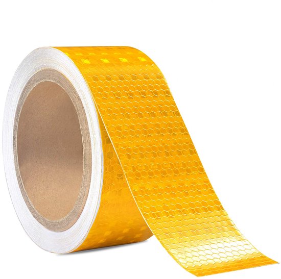 Reflektierendes Band 5 Cm × 10 M Selbstklebend Reflektierend Band / Signalband Orange