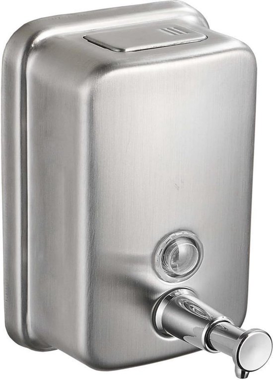 Allecto Wandseifenspender Handseifenspender Manuelle Seifenbox Mit Druckknopf Seifenspender Unverzichtbares Und Praktisches Reinigungsgerät Für B