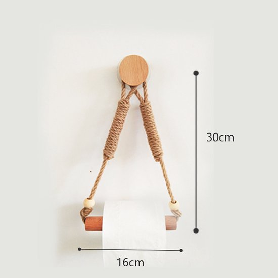 Toilettenpapierhalter Wc Rollenhalter Toilettenpapierseil Toilettenpapieraufhänger Toilettenzubehör Hängendes Toilettenpapier Rustikal Dekoration