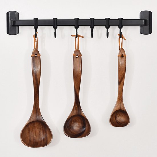1 Stück Suppenkelle Groß Dickwandig Suppen /eintopfkelle Für Den Haushaltsgebrauch 30 X 10 Cm Braun